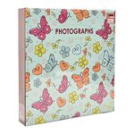 Arpan Extra-Large 3-Ring Binder Self Adhesive Photo Album 20/Sheets 40/Sides (Butterflies)