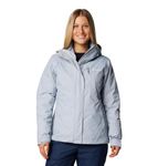 Columbia Women's Whirlibird V Interchange Jacket, Cirrus Grey Cross Dye, 3X Plus