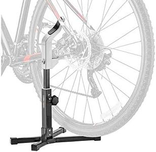 Ibera Adjustable Bike Floor Stand for Bike storage, Non-scratch Bike Stand, Adjustable Height for 20" –29" wheels