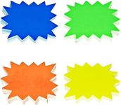 200 Pieces Starburst Signs Fluoresc