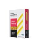 Fiber Gourmet Pasta - Light Penne Pasta - Low Net Carb, Fibre-Rich, Low Calorie, Healthy Pasta - Made in Italy, Kosher, Vegan, Non-GMO - 8 Oz