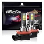 CCAUTOVIE Car LED Fog Light Bulbs H8/H11 Daytime Runing Lights DRL 60W 6000K White