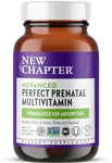 New Chapter Perfect Prenatal Vitamin Fermented with Probiotics + Folate + Iron + Vitamin D3 + B Vitamins + Organic Non-GMO Ingredients - 192 ct