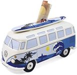 BRISA VW Collection - Volkswagen Bus T1 Camper Van Kombi Money Bank/Piggy Bank/Savings Box - Gift Idea/Fan Souvenir/Retro Vintage Article (Ceramic/1:18/Surf)