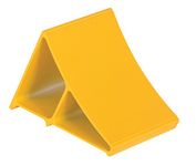 Aluminum Wheel Chock Yellow