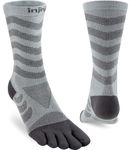 Injinji Women's Ultra Run Crew, Slate, Small