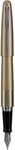 PILOT Metropolitan Collection Fountain Pen, Gold Barrel, Zig-Zag Design, Medium Nib, Black Ink (91103)