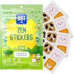 NATPAT Zen Stickers for Kids and Adults, 24 Pack, Mood Calming Patches for Relaxation and Emotion Regulation