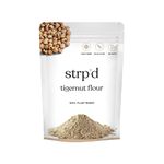 Strp'd Tigernut Flour Extra-Fine (400g) | Gluten Free & Nut Free alternative to Almond Flour | Milled from 100% Tiger nuts | High in Fibre | Vegan | Naturally Sweet | AIP Compliant