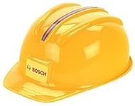 Theo Klein 8127 Bosch Safety Helmet I Toy Helmet in the Style of a Worker's Hard Hat I Adjustable Size I Dimensions: 25.8 cm x 19.5 cm x 11 cm I Toy for Children Aged 3 Years and up