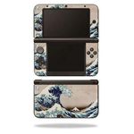 MightySkins Skin Compatible with Nintendo 3DS XL - Great Wave of Kanagawa | Protective, Durable, and Unique Vinyl Decal wrap Cover | Easy to Apply, Remove, and Change Styles | Made in The USA