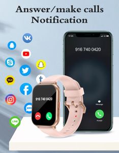 RUIMEN Smart Watch – HD Touchscreen Fitness Tracker