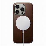 NOMAD - Modern Leather Case - iPhone 16 Pro | Brown Leather