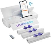 Portable Printer,Portable Printers Wireless for Travel,Thermal-Wireless-Bluetooth-Printer,Support 8.5" X 11" US Letter&A4, Inkless Printer Compatible with Android,iOS Phone&Laptop,impresora portátil