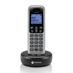 Motorola Voice T611 Cordless Phone System w/Digital Handset + Answering Machine, Remote Access, Call Block - Dark Grey (1 Handset, with Answering Machine)