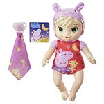 Baby Alive Peppa Doll, Good Night, Peppa Pig Toy, First Baby Doll, Squishy Body, for Children Ages 2 and Up, Blonde (F2387)