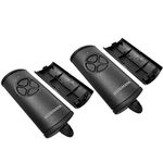 Hörmann REMOTE_CONTROL for HSE4BS, Set of 2 Empty Housings - Black Matt