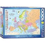 EuroGraphics Map of Europe 1000-Pie