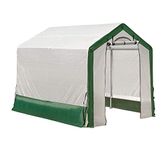 ShelterLogic 6' x 8' x 6.5' Outdoor Organic Growers Greenhouse and Backyard Grow House White/Green