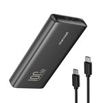 Charmast 100W Power Bank 20000mAh,USB C Power Delivery Battery Pack Portable Charger Power Pack Compatible with Most Smartphones, Tablet and More