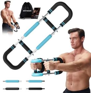 HOTWAVE Twister Arm Trainer with 4 Spring, Chest Workout Equipment Exerciser for Men, Adjustable Arm and Chest Twister Trainer for Women - Portable Home Fitness Equipment for Upper Body Muscle
