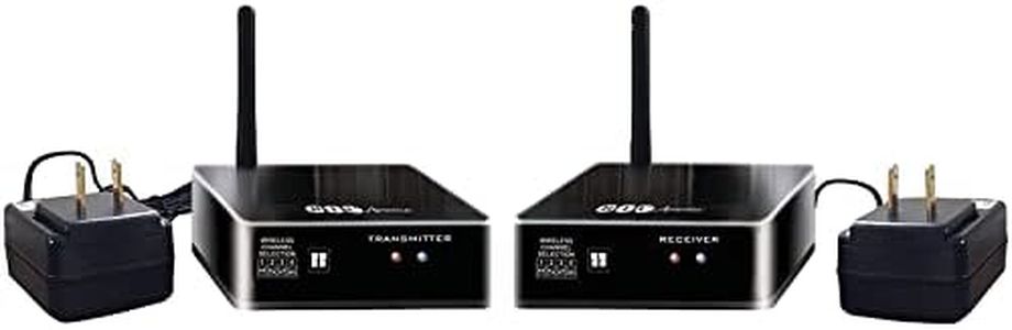 BIC America WTR-Sys Wireless Transmitter/Receiver Kit for Hookup of Wireless Subwoofers and Wireless Powered Speakers - 8.30in. x 8.30in. x 2.20in.