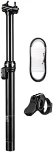 Kind Shock KS E20 30.9mm Hydraulic Dropper Seatpost with KG Lever Kit, Remote Control, 100mm/125mm Travel, External Routing - 30.9mm*370mm*100mm