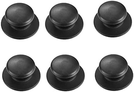 Naisfei Universal Pot Lid Cover Knob Handle, 6 Pcs Pot Lid Knobs,Universal Kitchen Cookware Lid Replacement Holding Handle Knobs Used for Casserole Kettle Cover Glass Saucepan Lid Pot