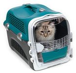 Catit Cabrio Cat Carrier, Turquoise