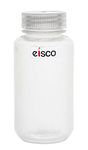 Eisco - Polypropylene Reagent Bottle, 250 ml, Wide Neck, Autoclavable, Leak Proof, Pack of 10