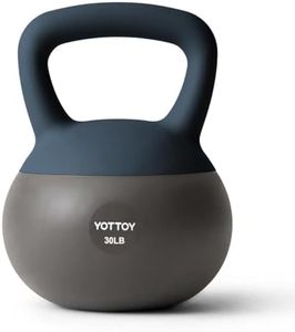 YOTTOY Soft Kettlebells, 30 lb kettlebell with Anti-Slip Base & Impact-Resistant Design - Perfect for Strength Training Kettlebells Weightlifting, Personal Training