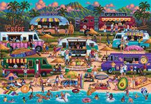 Buffalo Games 2114 Hawaiian Food Truck Festival Jigsaw Puzzles