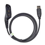 UAYESOK Walkie Talkie USB Programming Cable Multi Pin Compatible with Motorola DP4400 DP3400 DP3401 DP3441 DP3600 DP3601 DP4401 DP4601 DP4800 DP4801 XiR P8268 XPR6300 XPR6350 DGP4150 Two Way Radio