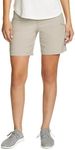 Eddie Bauer Women's Rainier Short, Pumice, 10