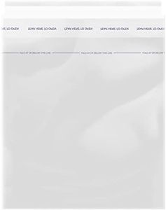 DMI Packaging Bags, 250 Industrial Strong Clear Poly Bag, 24 x 31.75 Inches, Strong Seal, Tamper Evident