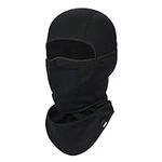 SAITAG Balaclava Ski Mask Warm Face Mask for Cold Weather Winter Skiing Snowboarding Motorcycling Ice Fishing Men Black