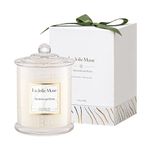 La Jolíe Muse Scented Candles Sandalwood Rose Candles Gifts for Women, Luxury Jar Candle for Mothers Day Home Scented Large Natural Soy Wax Candles 70 Hours Long Burning 280g