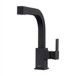 Pfister LG534-LPMB Arkitek Kitchen Faucet with Pull-Out Sprayhead, 1/2 Inches, Matte Black