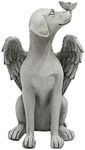 Dnoifne Angel Dog Memorial Statue, 