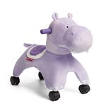 Radio Flyer Holly The Rolling Hippo, Ride On Toy for Toddlers Ages 1-3