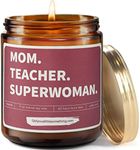 Mom, Teacher, Superwoman - 9oz Soy 