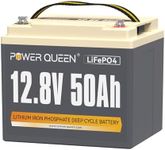 Power Queen 12.8V 50Ah LiFePO4 Batt