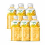 POGOU Mango Fruit Juice with 25% Nata De Coco | Energy Booster Drink, Healthy & Delicious Taste Filled with Natural Fibres, No Added Preservatives | Imported from Thailand (Pack of 6, 320ml each)