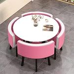 Round Conference Table with 4 Chair