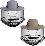 Sucrain 2 Pack Mosquito Head Net Ha