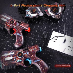 VATOS Rechargeable Laser Tag Set – Multiplayer Infrared Blasters