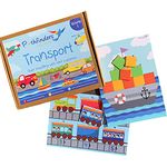 Pathfinders Early Learner Transport Vol 2 for Kids 4-5 Years | Best Educational Learning Games for Baby Boys & Girls | Puzzles, Board Games - Multicolor | Pre School Activity Kit