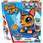 Build-a-Bot: Paw Patrol - Chase | Build Your Own Interactive Paw Patrol Characters | Easy Click 'n' Create System | 20+ Piece STEM Robot Kit for Kids | For Ages 3+