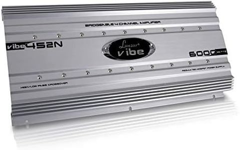 Lanzar VIBE452N Amplificateur de Voiture 4 canaux Mosfet 6000 W