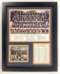 Legends Never Die Chicago Bears 1985 Super Bowl Champions Collectible | Framed Photo Collage Wall Art Decor, 11x14-Inch, (11446U)